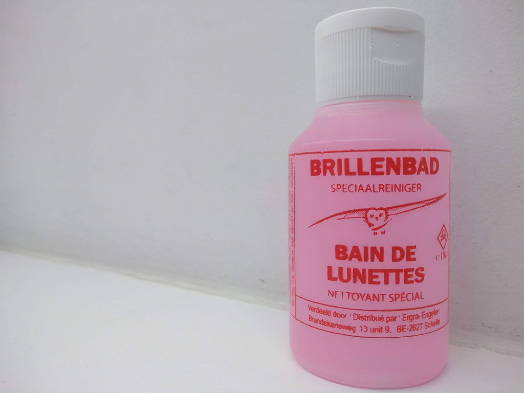 Brillenbad speciaalreiniger vloeistof 4x100 ml
