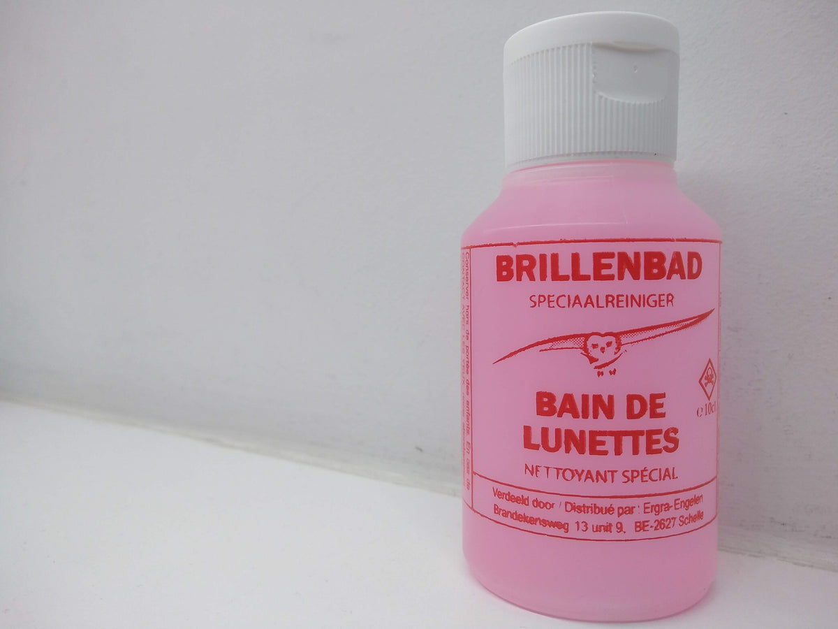 Brillenbad speciaalreiniger vloeistof 4x100 ml